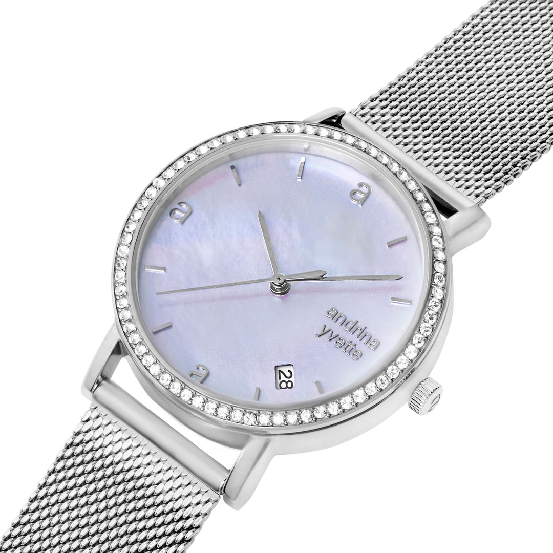 Classic Mother of Pearl Silver New Collection