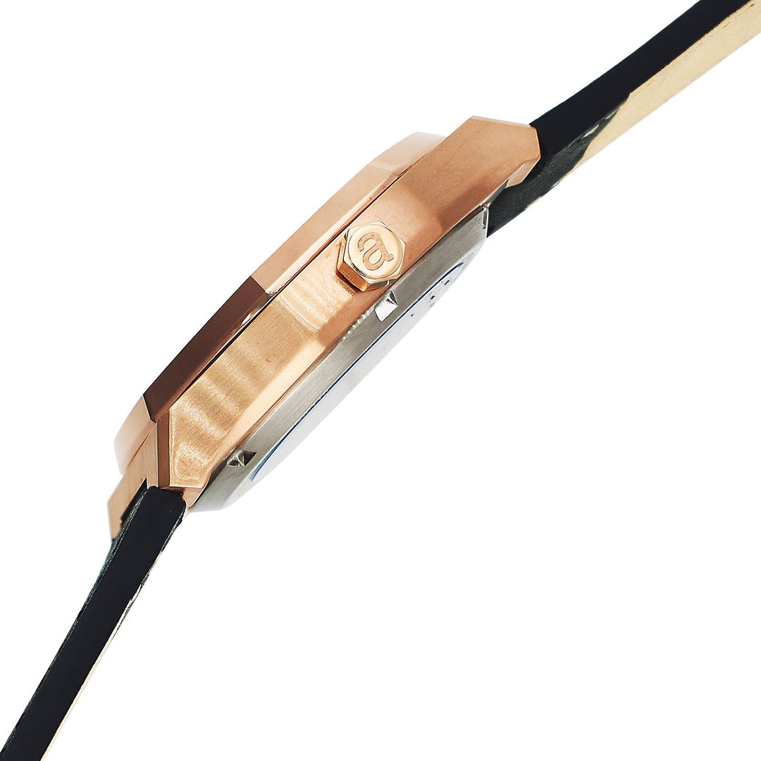 Andrina Yvette Classic Legacy Collection - Rose Gold Top Calf Leather